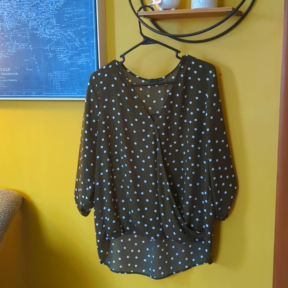 Stitch Fix designer blouse West Kei size large women's